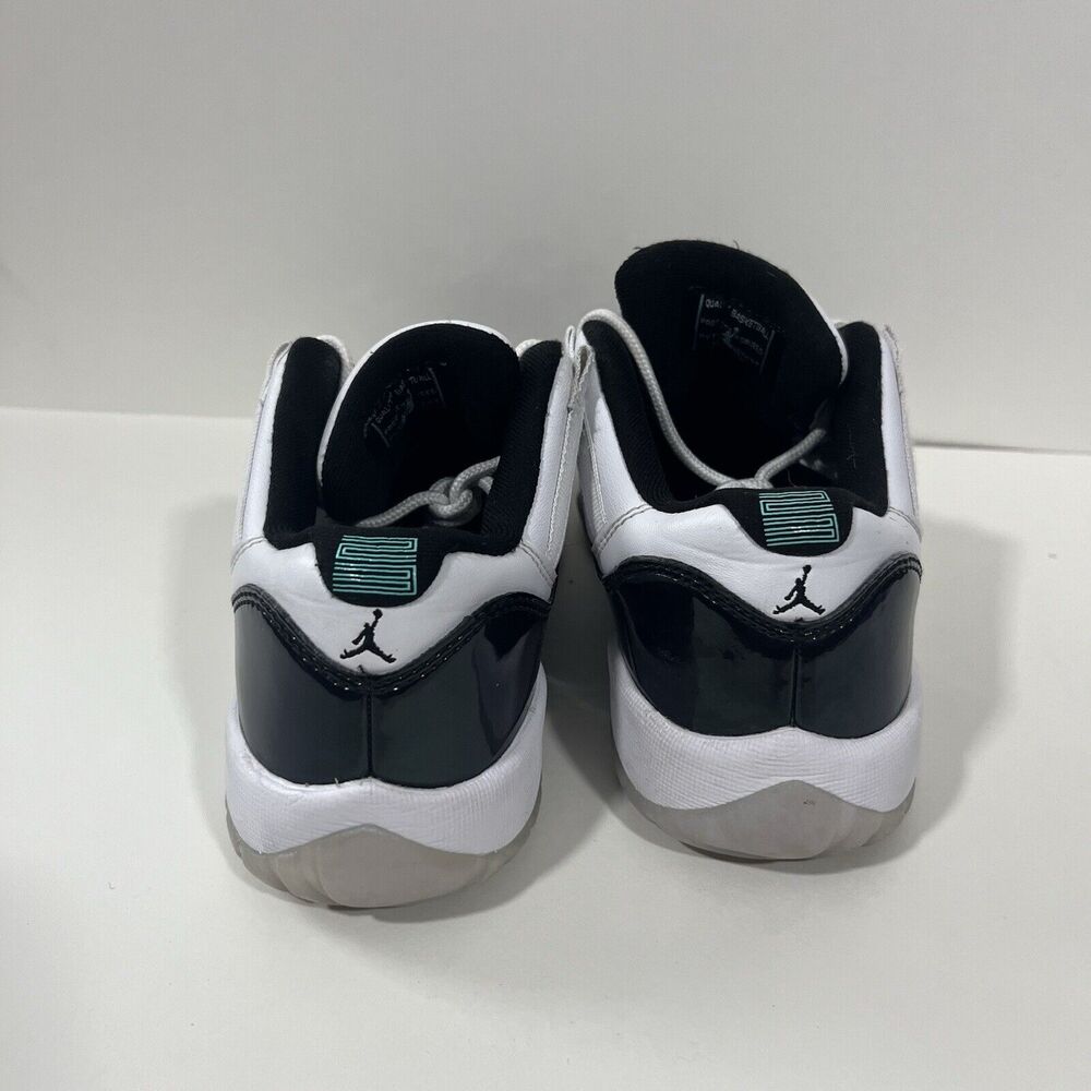 Size 4Y / 5.5 W - Air Jordan 11 Retro Low Emerald - Picture 5 of 7
